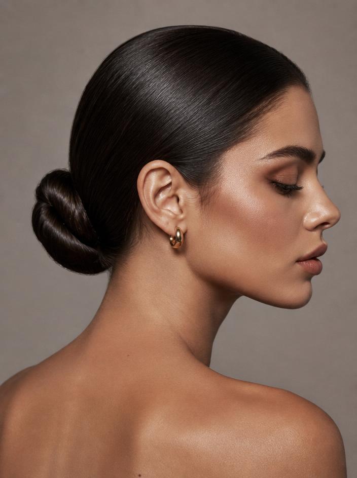 The Glass Bun hairstyle